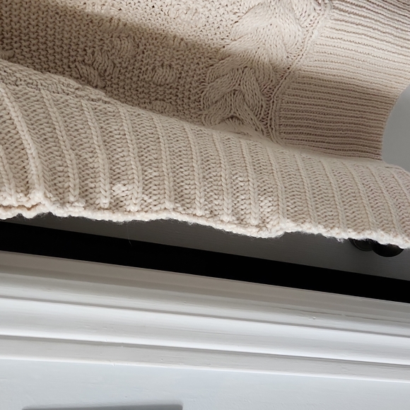 NWT Monsoon cream poncho - Picture 6 of 11